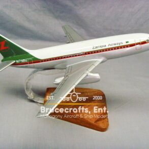 Model of B737-200 Air Zambia with detailed craftsmanship.